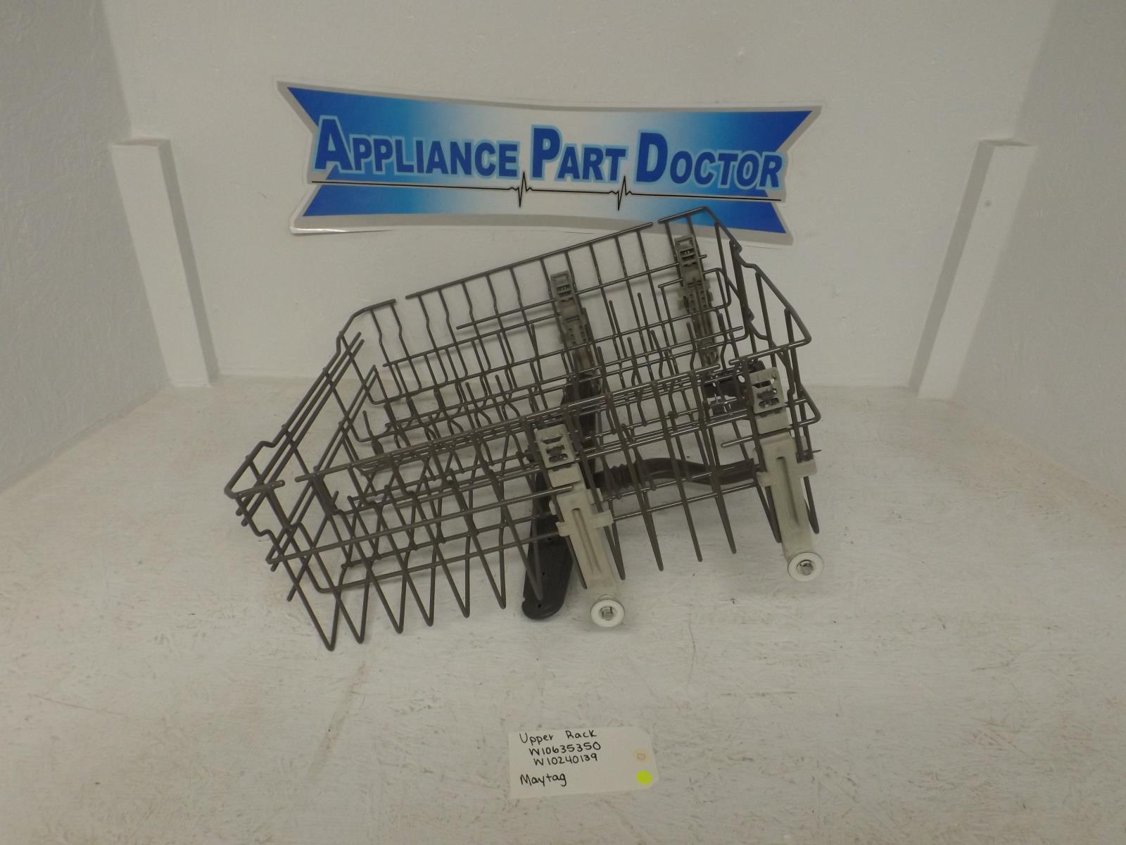 Maytag Dishwasher W10635350 W10240139 Upper Rack (Used) Maytag Dishwasher W10635350 W10240139 Upper Rack (Used)